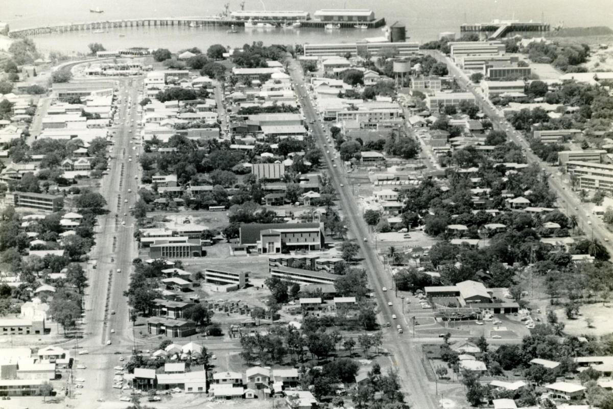 Aerial view of Darwin