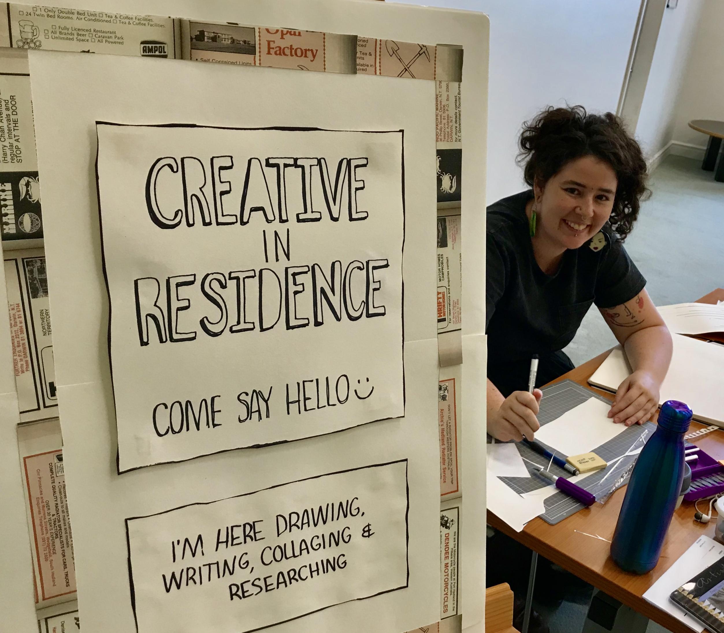 Cj Fraser-Bell: 2018 Creative in Residence 