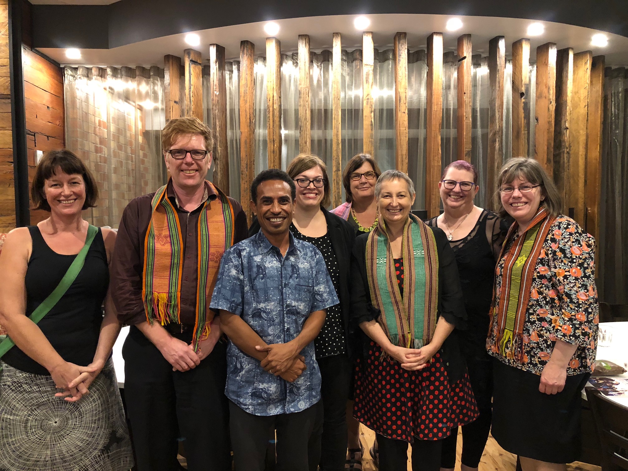 Group of people posing 