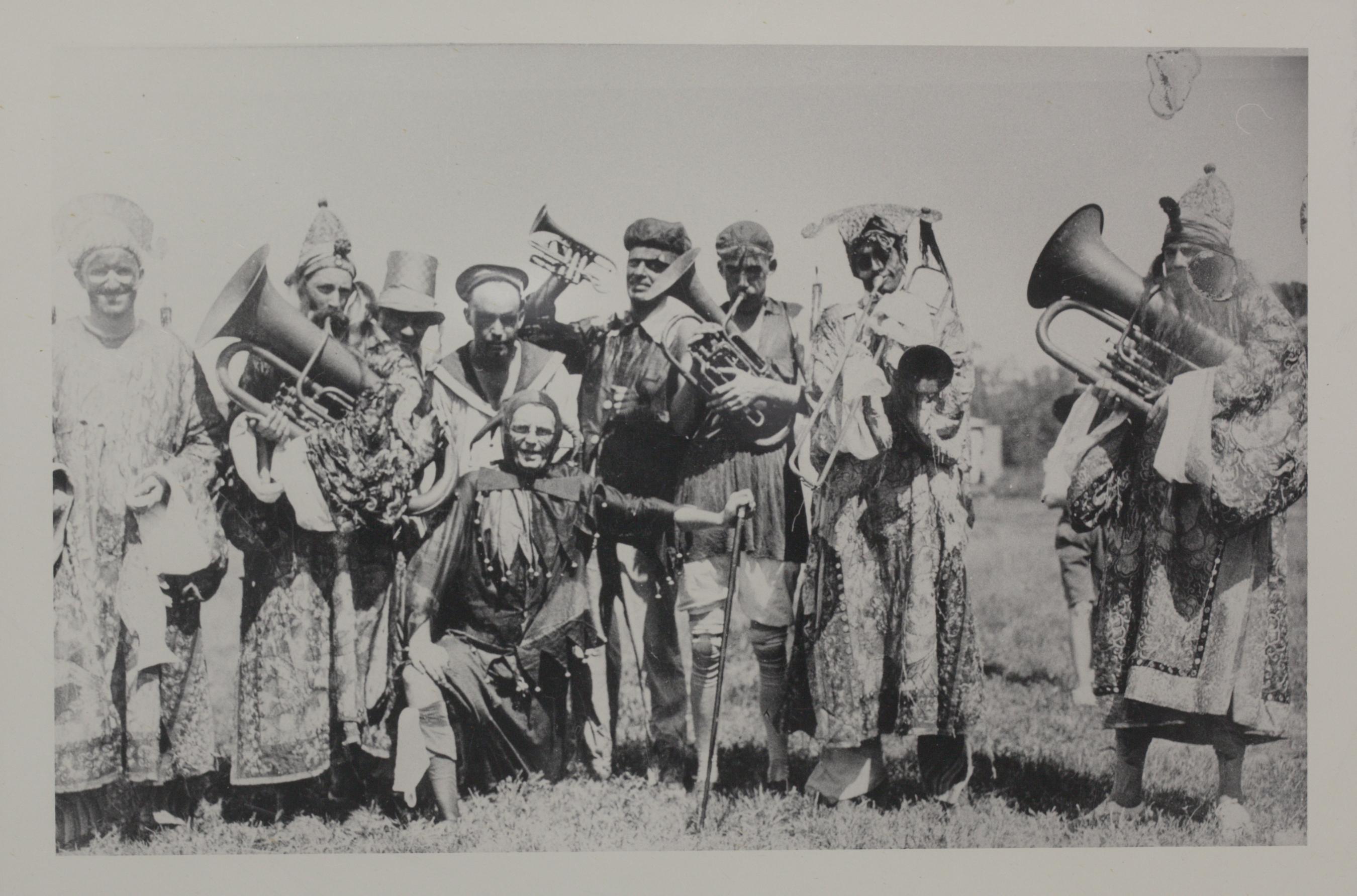 Musicians in Fancy Dress