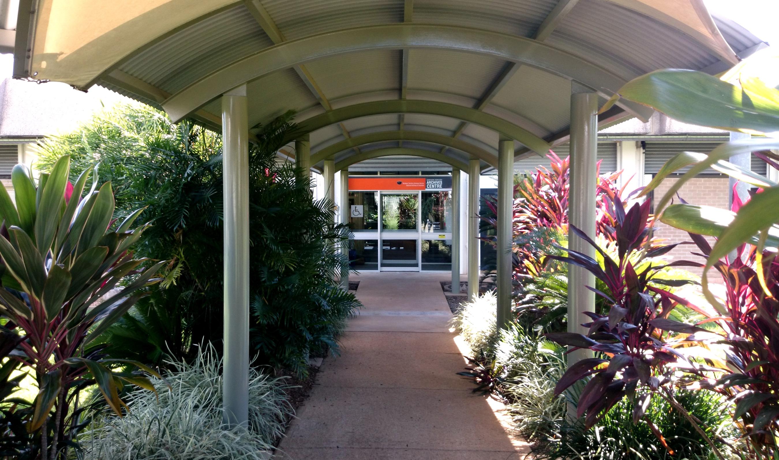 Entrance to NT Archives Centre