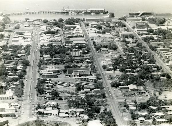 Aerial view of Darwin