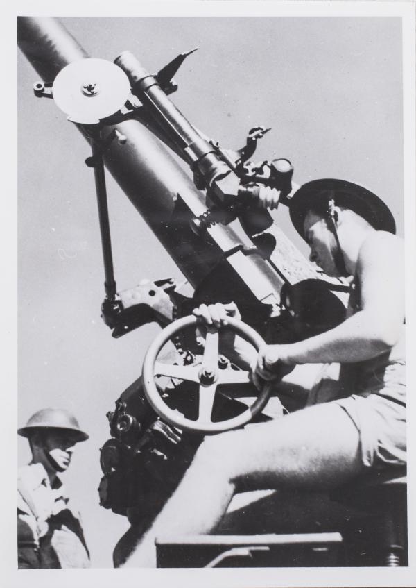 3” mobile anti-aircraft gun