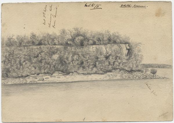 Detail from Hoare’s Sketches of Port Darwin, 1869