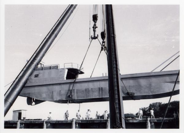 Vessel salvaged by the Fujita Salvage Company in 1961.