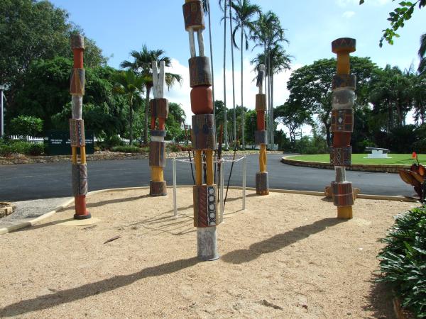 Pukamani Poles
